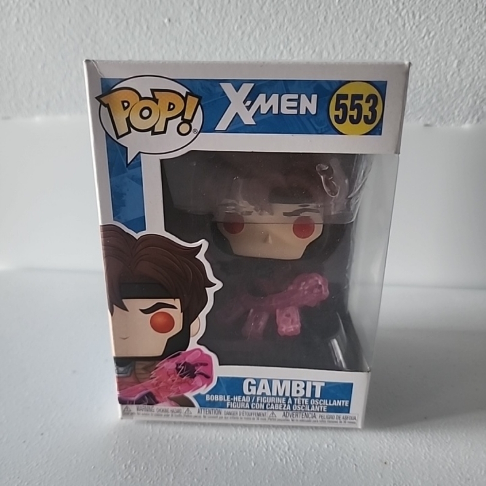 Gambit X-Men #553 Funko Pop! Figurine Bobble Head - New In Box